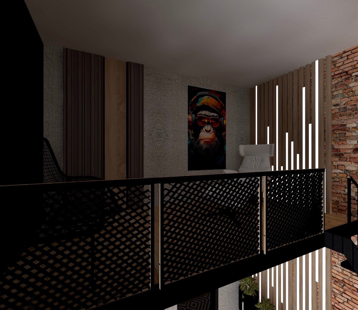 лестница в стиле лофт и индастриал, перила в стиле лофт, жк рассвет loft-studio, перила лофт, лестница лофт