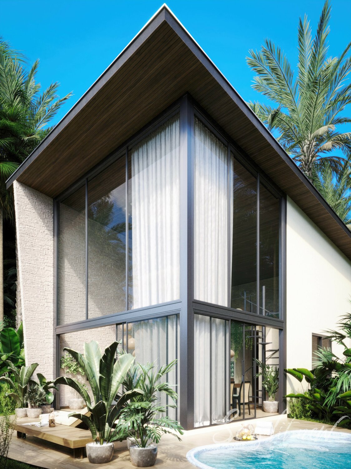 пхукет дома, дом в, вилла дом, вилла на пхукете, современная вилла