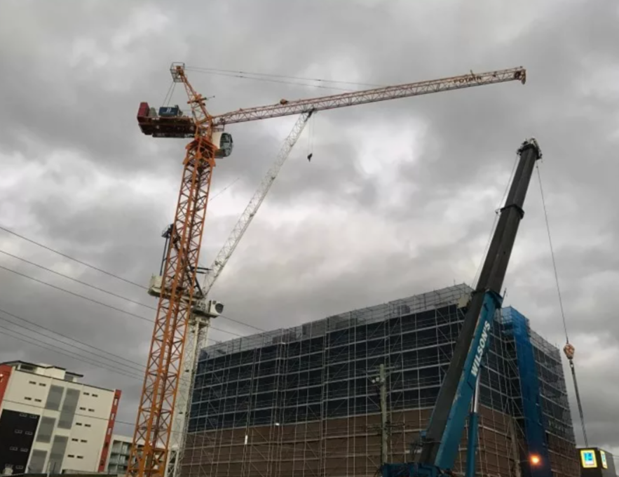 Аренда башенного крана: Аренда башенного крана 8 тонн - POTAIN MR 90 C