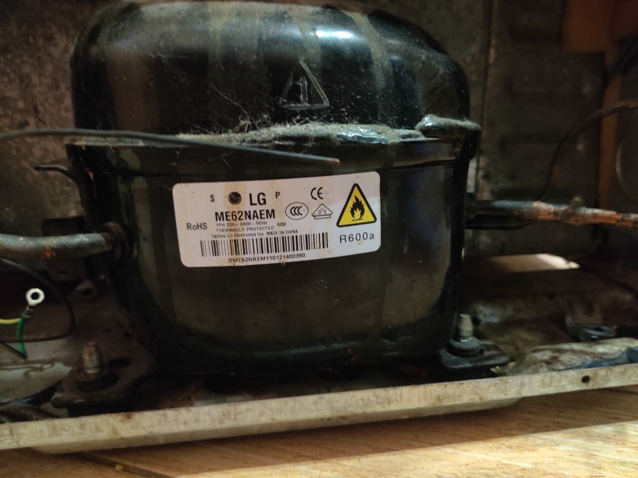 холодильный компрессор, холодильник компрессор, компрессор для холодильника lg ga479uvma, компрессор от холодильника, компрессор холодильника lu88cy