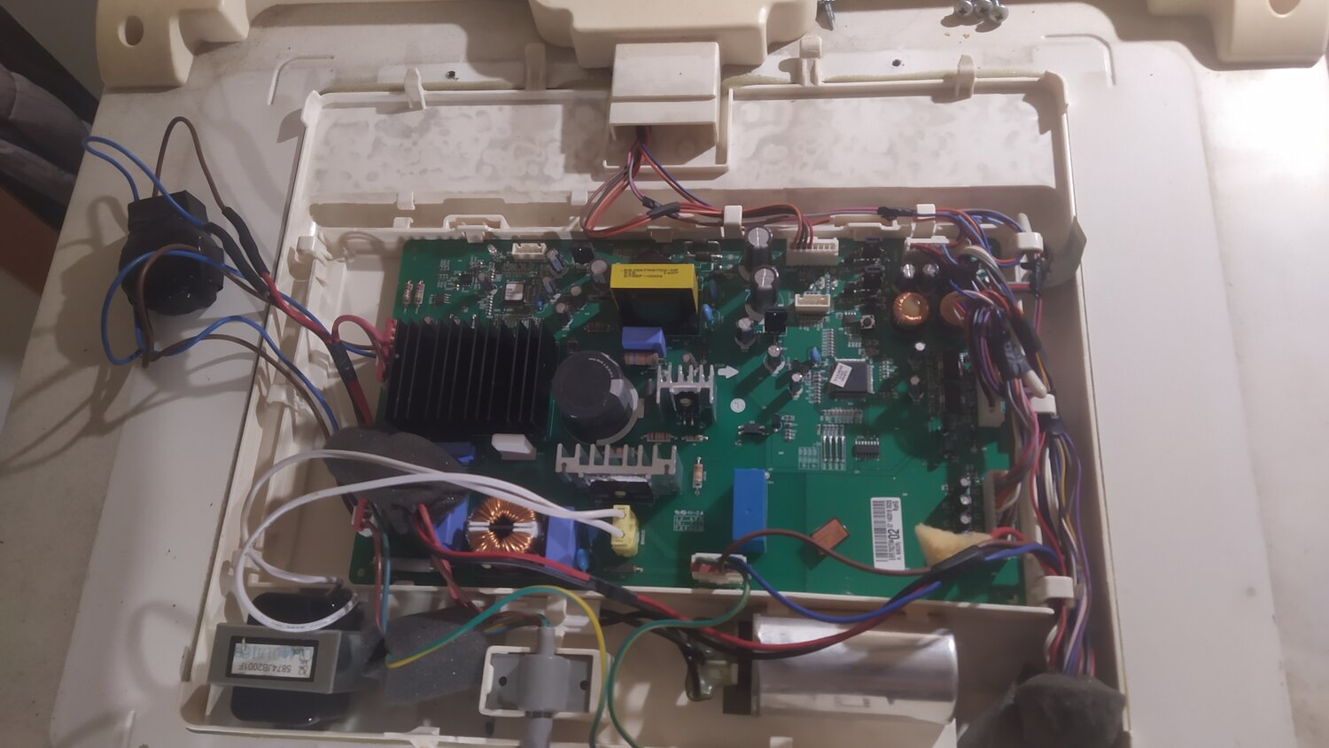 lg ga-b489yvqz плата управления, электроника, модуля управления инверторного холодильника lg, capri управление контроллером холодильника, электронный модуль