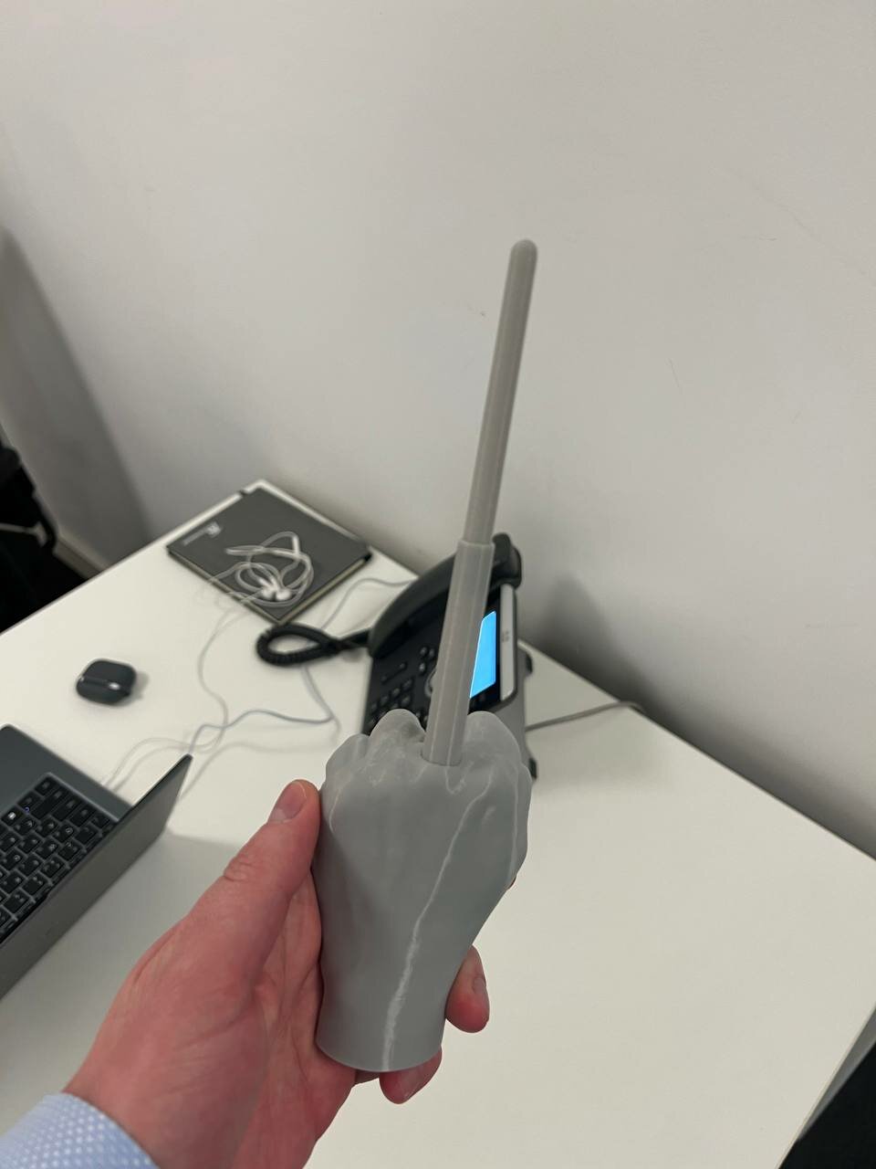 подставка для apple watch на 3d принтере, техника, рука, перчатки, беспроводная ручка-мышь
