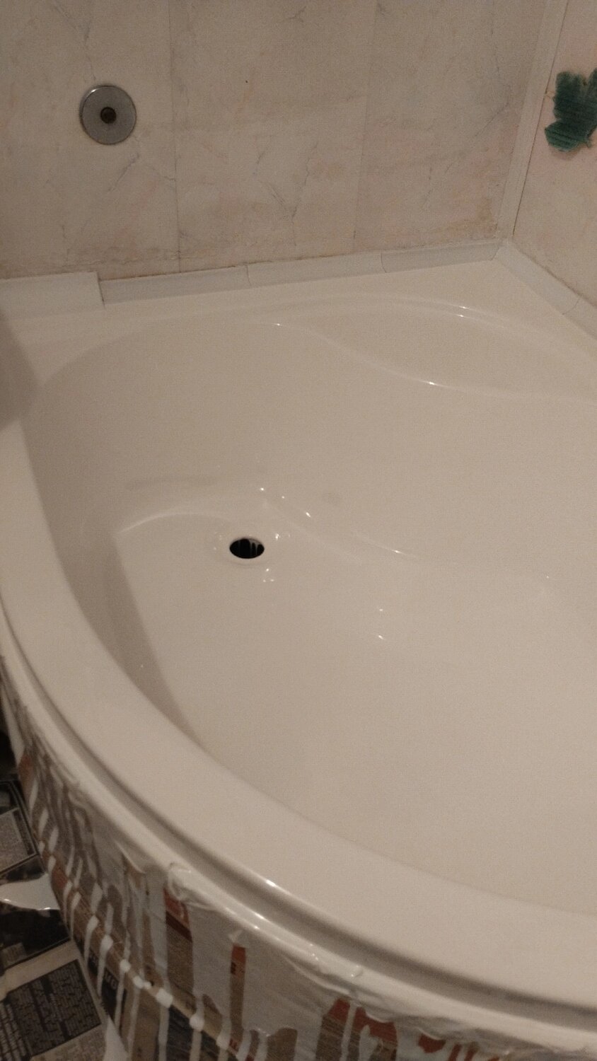 для ванны, реставрация ванн, ванна бу, акриловая ванна 1marka piccolo 150х75 l, правка акриловых ванн