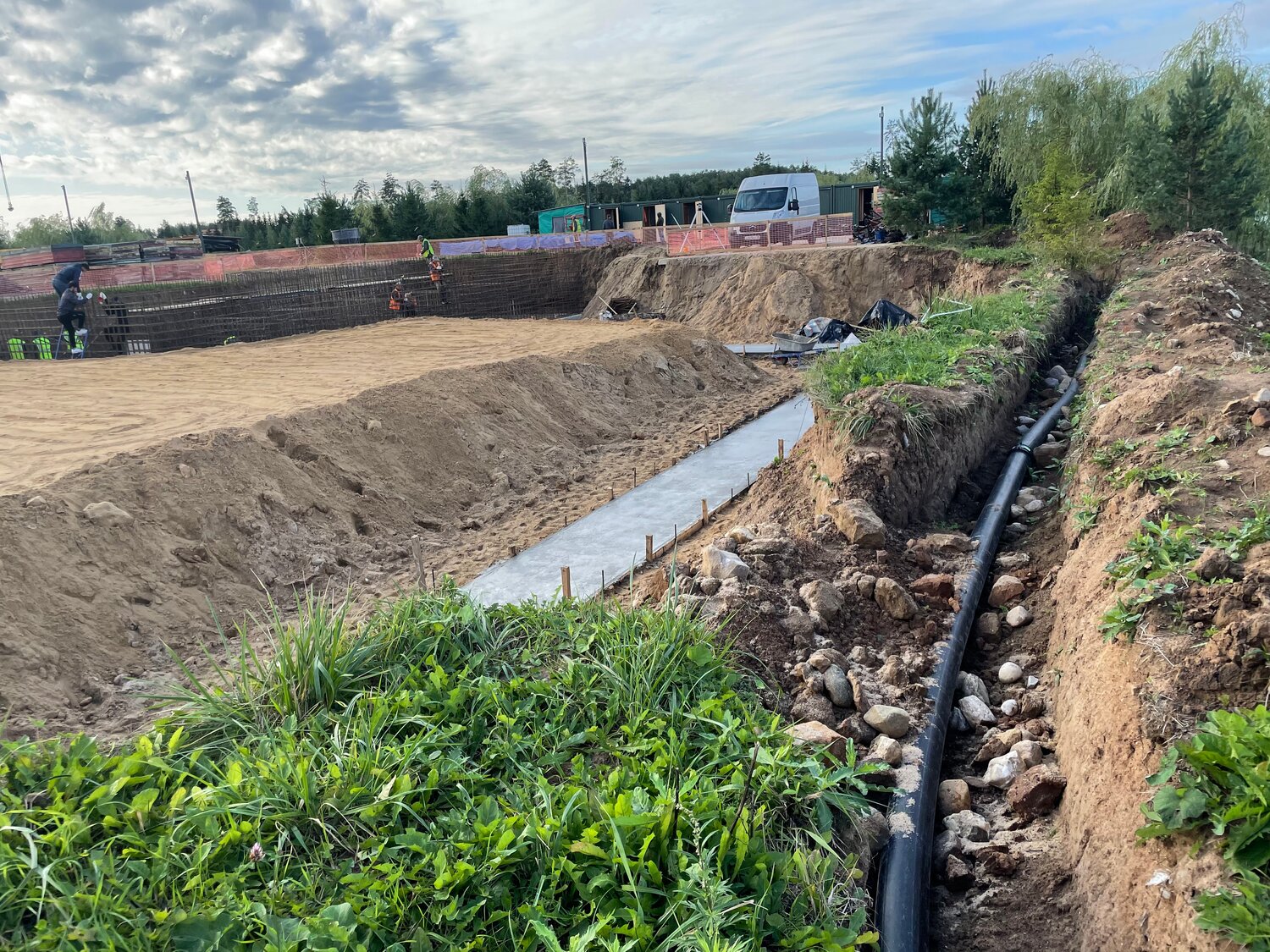 водопровод, водопроводное, дренаж на участке, водоотведение, дренажная система