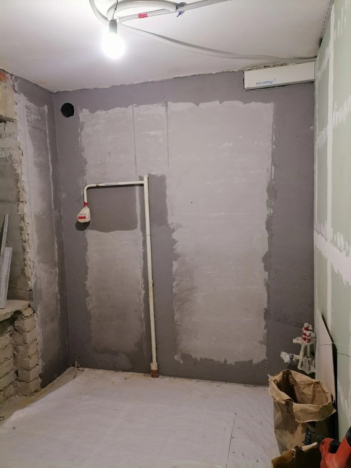 черновая отделка, отделка квартир, штукатурка стен, черновая отделка квартиры, интерьер
