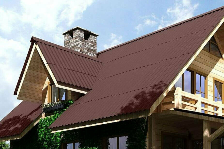 кровля из ондулина, крыша из ондулина, крыша ондулин, кровля для крыши ондулин, ондулин смарт на крыше