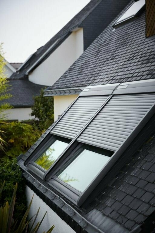жалюзи для мансардных окон, окна на крыше мансарды, рольставни velux sml 78*118, велюкс, мансардное окно
