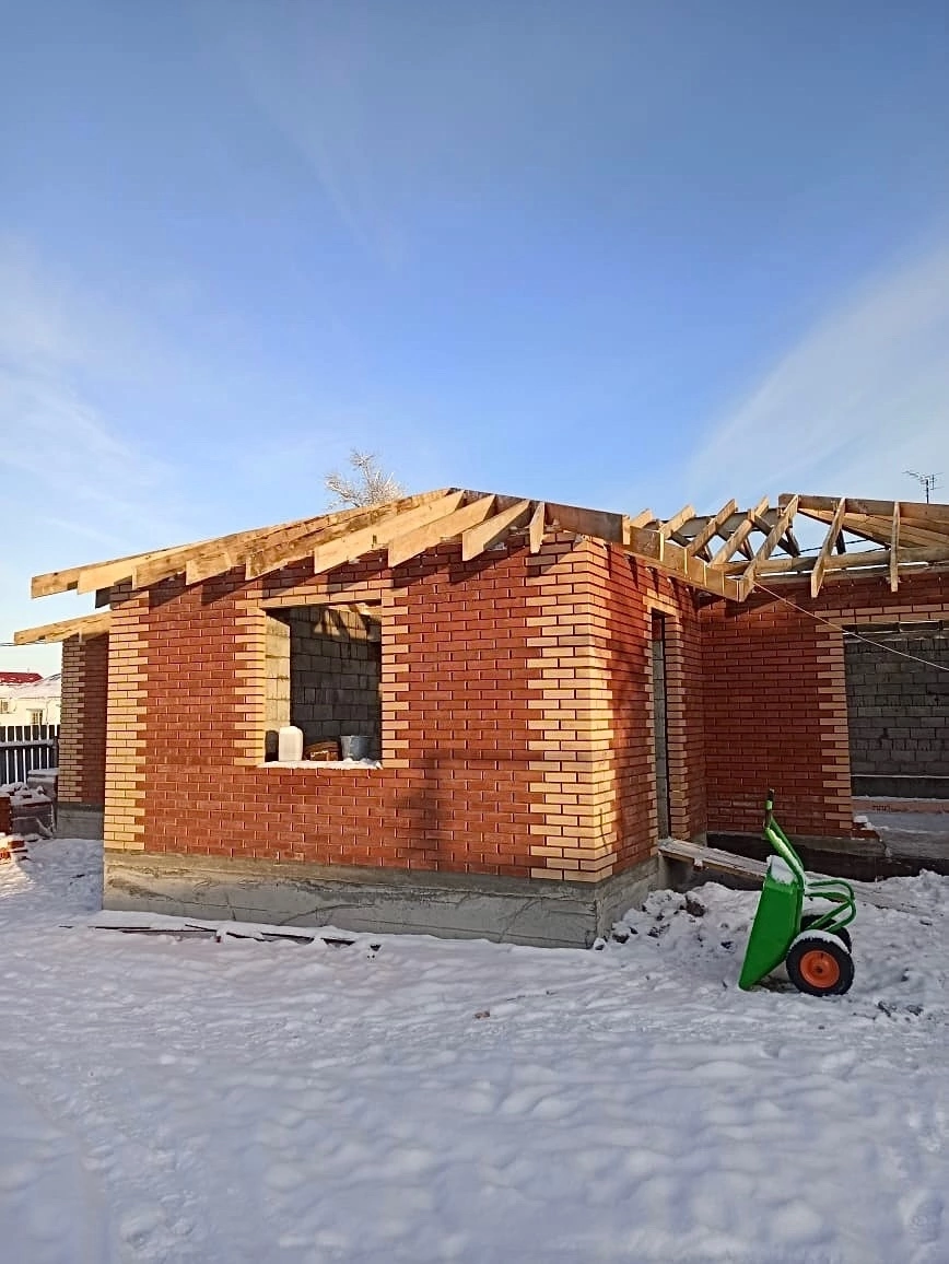 дом, одноэтажный дом, кирпичный дом, кирпичные дома проекты, кирпичные дома