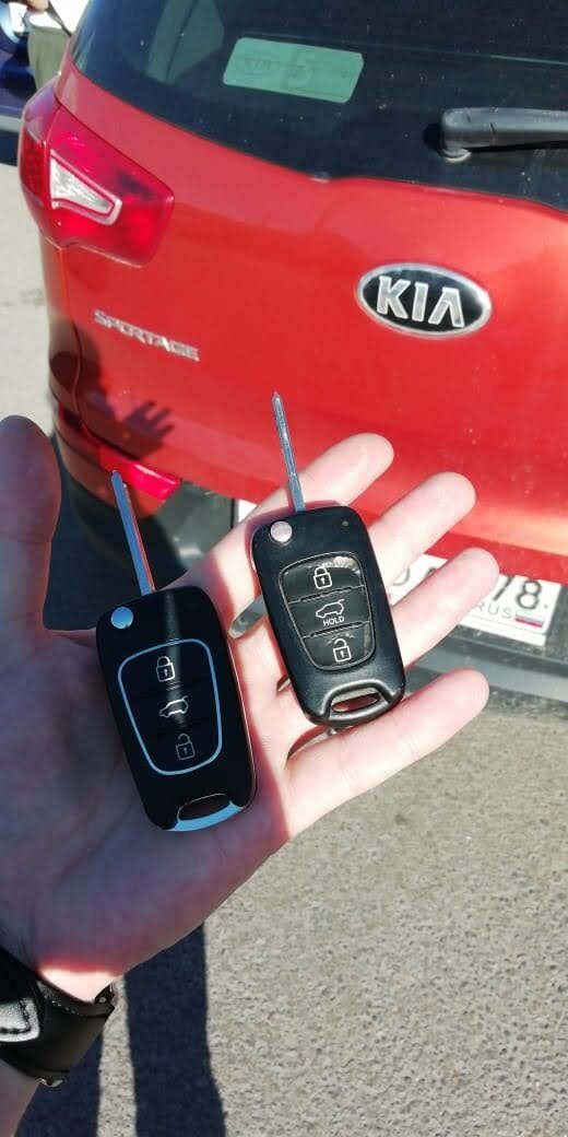 ключ киа рио, ключ киа, ключ от киа, ключ хендай i30, ключ хендай