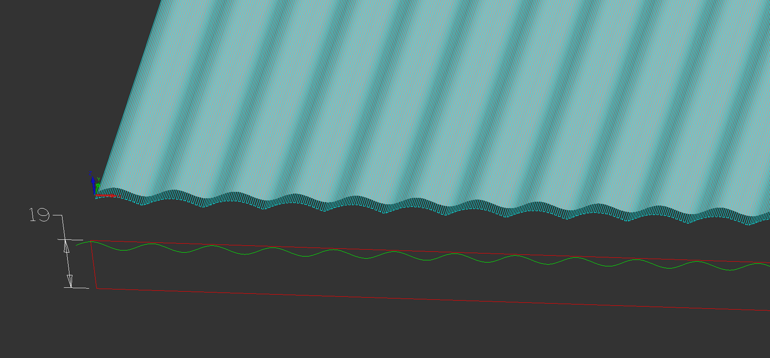 шифер волновой керамопласт, шифер 8-волновой 1750*1130, профлист мп18-1100 волна, шифер 7 волновой, высота волны шифера 8 волнового