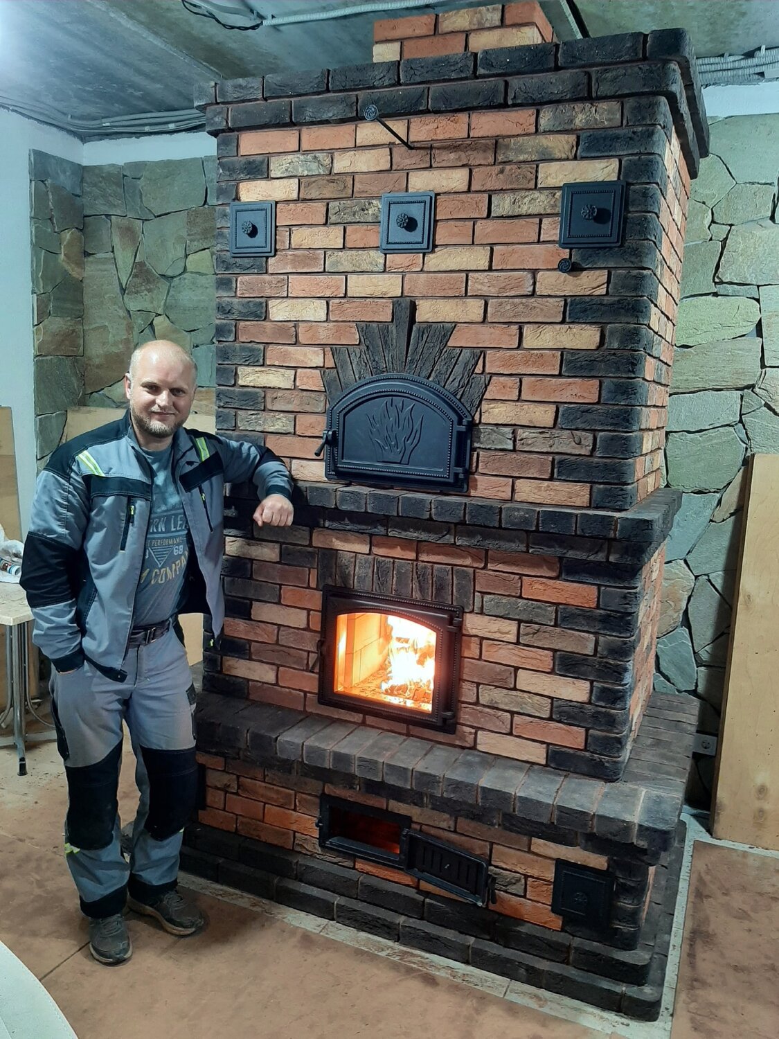 каминопечь кирпичная, печник, печи камины из кирпича, кирпичная печь, печи из кирпича