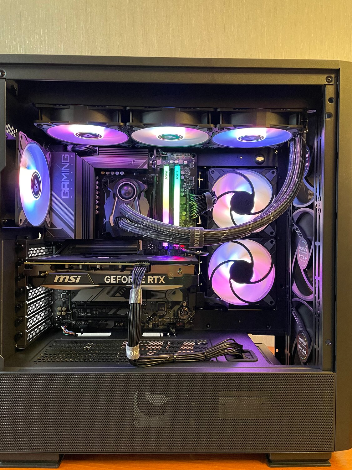 компьютерные комплектующие, пк i9 9900k rtx 2080ti, geforce rtx, rtx 3090 в корпусе, geforce rtx 4080