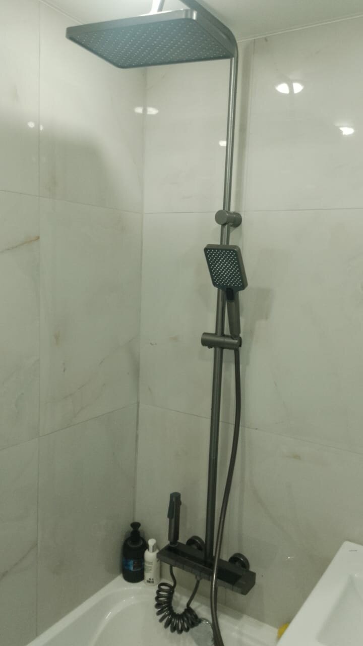 душевая стойка wasserkraft, душевые системы, смесители для душа, душевой комплект, душевые системы gappo