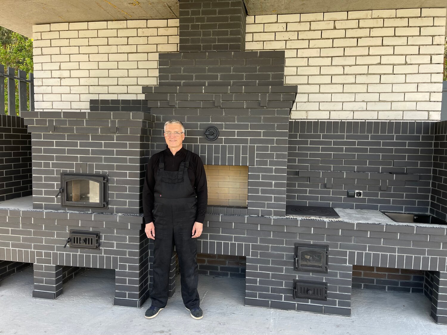 комплекс барбекю, печи барбекю, печь с мангалом, камин барбекю, мангал барбекю