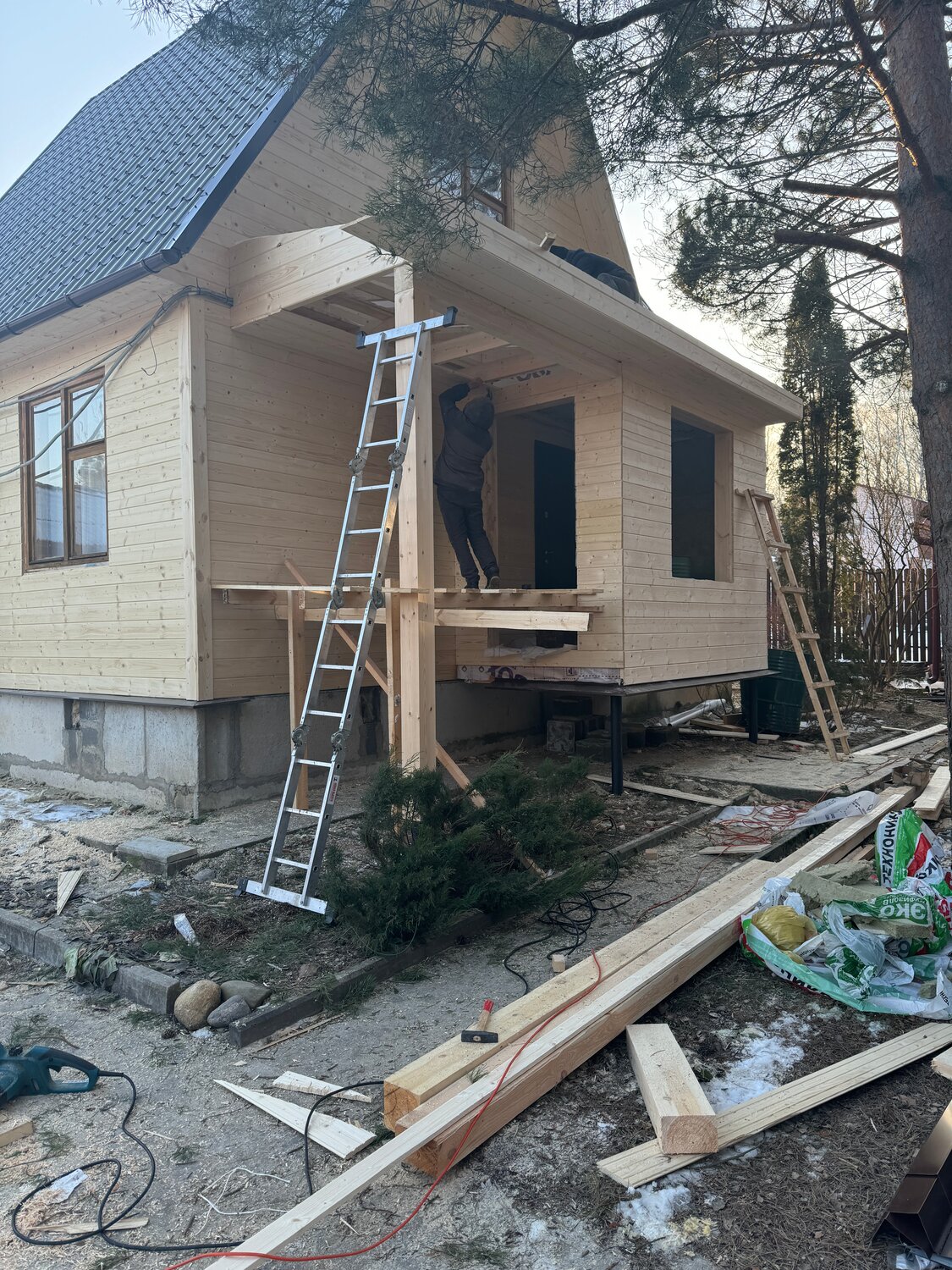 строительство дачных домов, дачные дома из бруса, каркасного дома, пристрой к дому из бруса, дом в