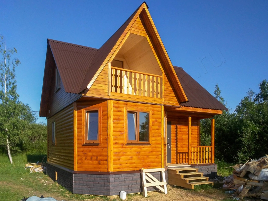 дачный домик из бруса под ключ смоленск, дома из бруса под ключ, дома из бруса, готовые дома из бруса, дачные дома из бруса