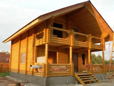 дом из бревна, дома из оцилиндрованного бревна, дом из круглого бруса, дом сруб, дома из бревна под ключ