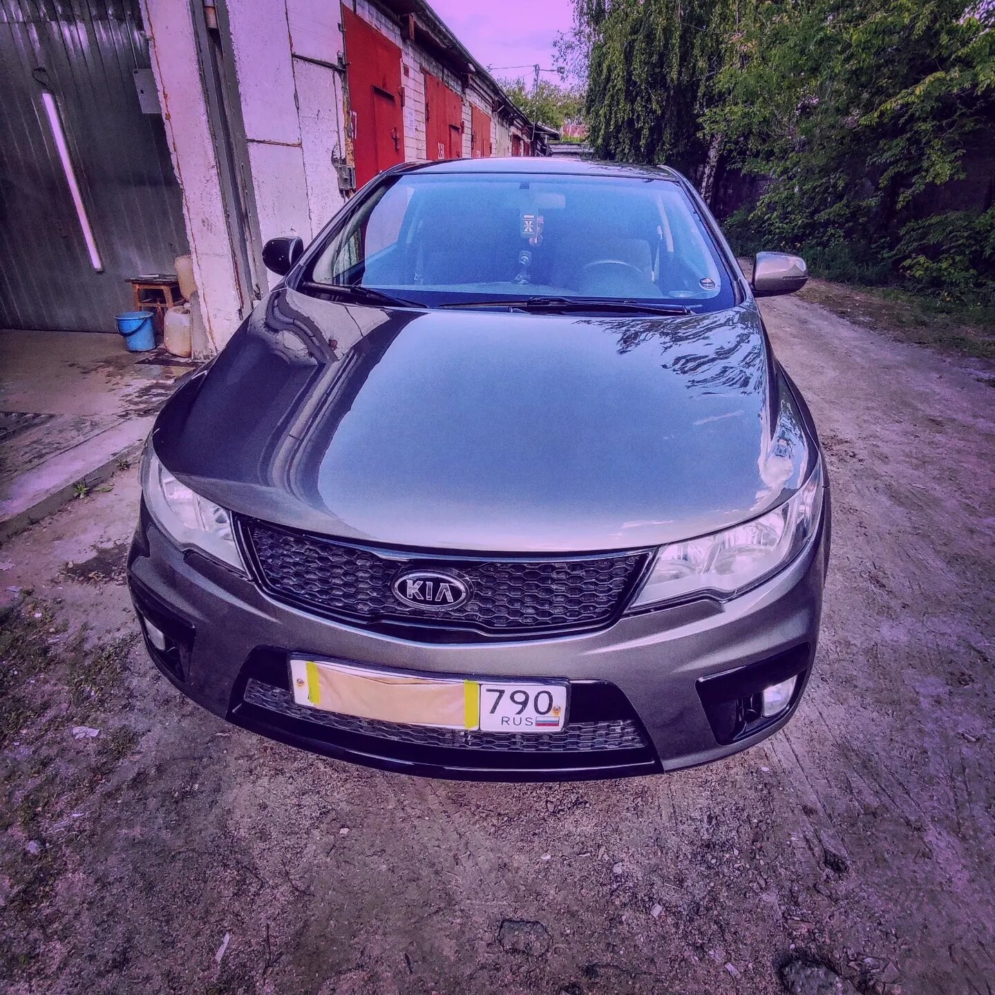 kia cerato ii, kia serato, серая киа, kia cerato 2011, Kia Cerato II
