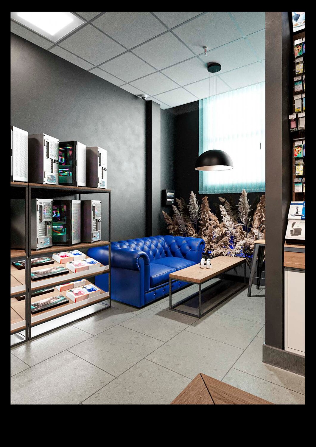 Дизайн интерьера магазина