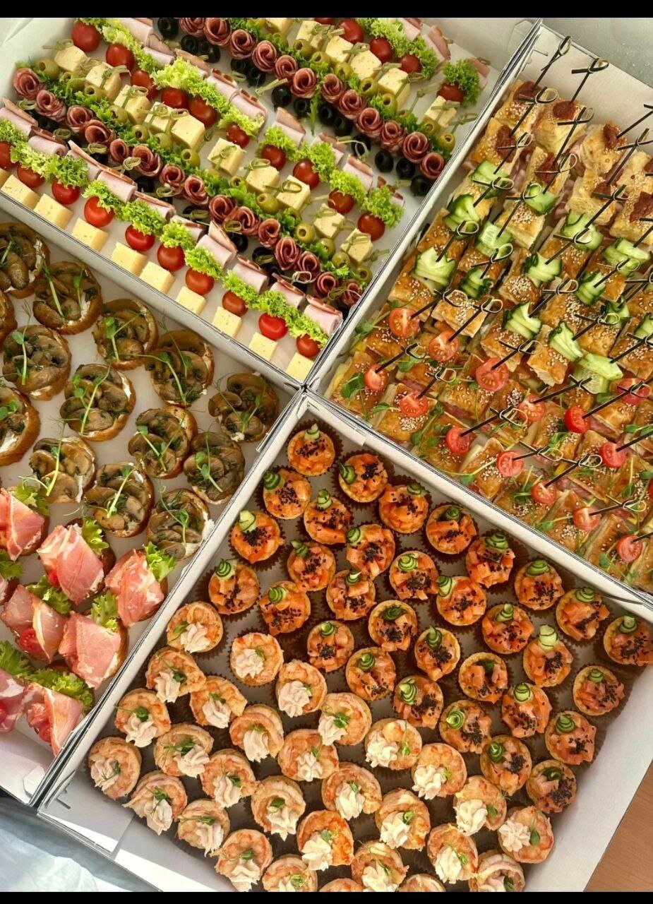 закуски для фуршета, мини закуски для фуршета, сет фуршет, закуски фуршетные, мини закуски