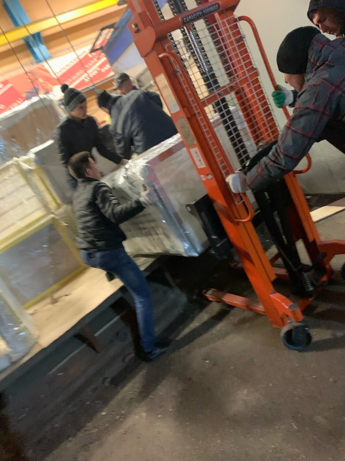 техника для склада, помощи, перевозка, транспортное средство, грузчик