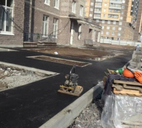Асфальтирование дорог, автостоянок и тротуаров