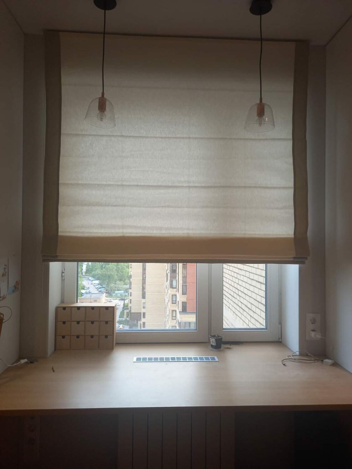 римская штора эскар "бэйлис", штора римская, двойная римская штора, римская штора roman shade, римская штора в интерьере