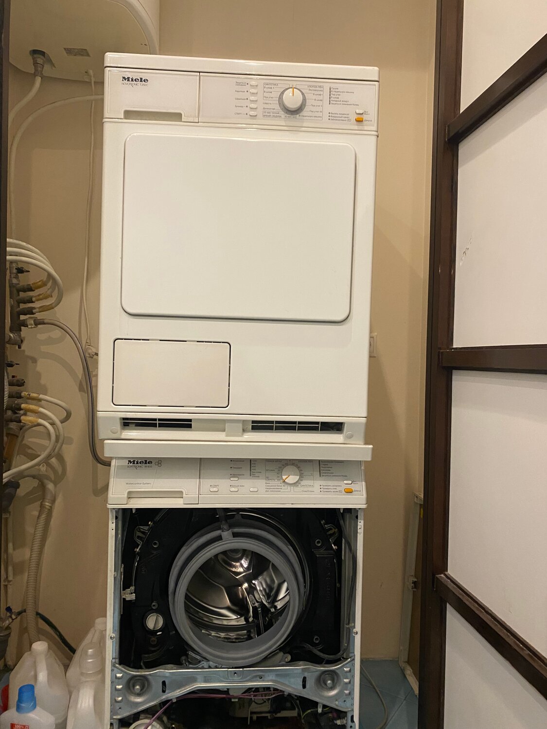 сушильная машина miele, стиральная машина miele, для стиральных и сушильных машин miele, бытовая техника, монтажный комплект miele wtv 511