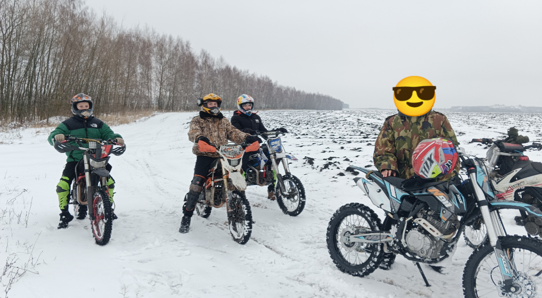 питбайк, питбайк зимой, эндуро и питбайк, питбайки эндуро, мотоцикл питбайк