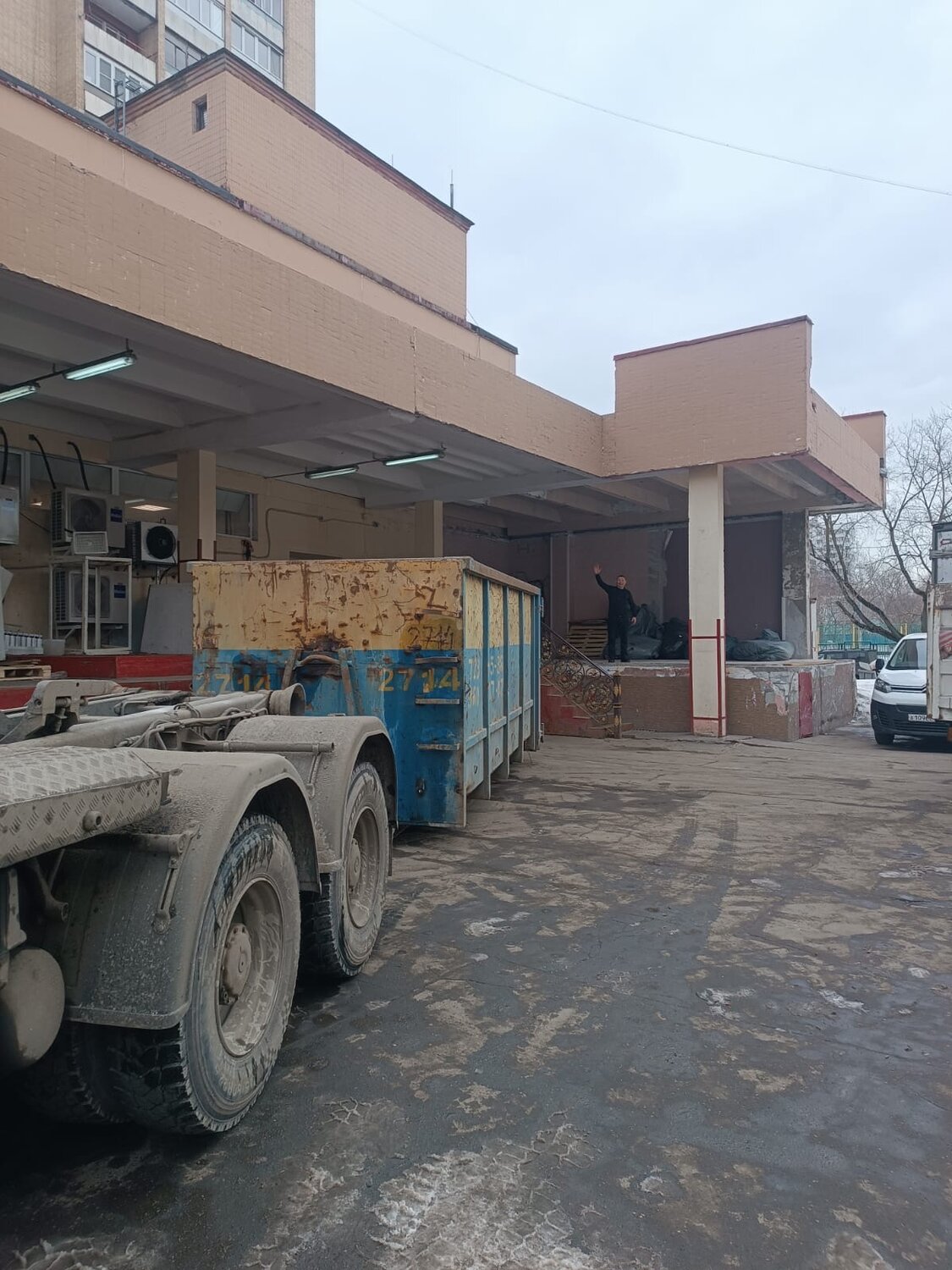 грузовик, полуприцеп контейнеровоз, грузовой автомобиль, 53 trailer, полуприцеп контейнеровоз 30 футов