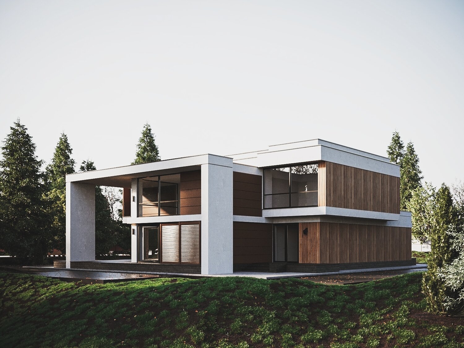 Дизайн частных домов.