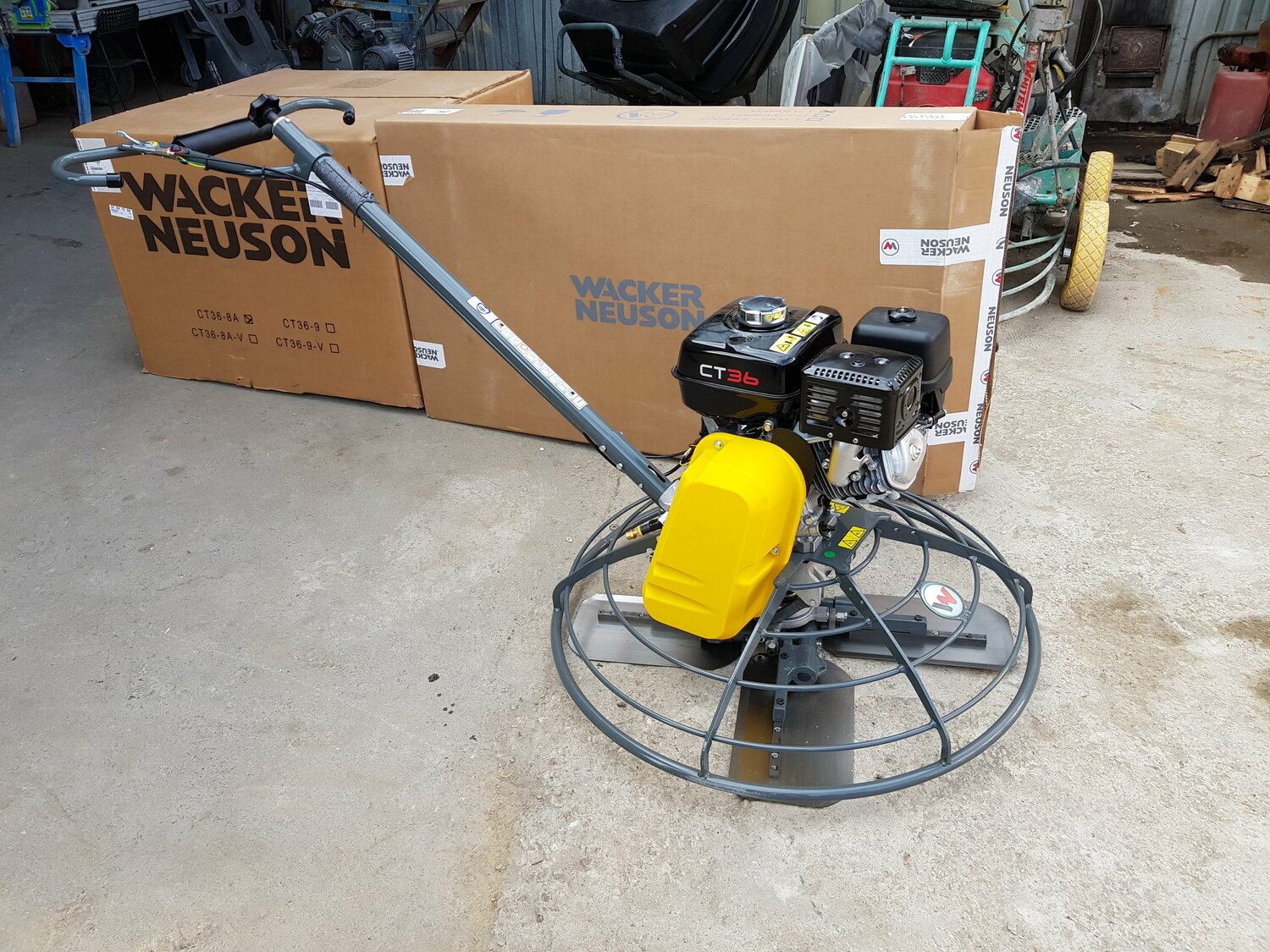 затирочная машина бензиновая wacker neuson ct 36-6, затирочная машина по бетону, wacker neuson затирочная машина, затирочная машина, затирочная машина для бетона