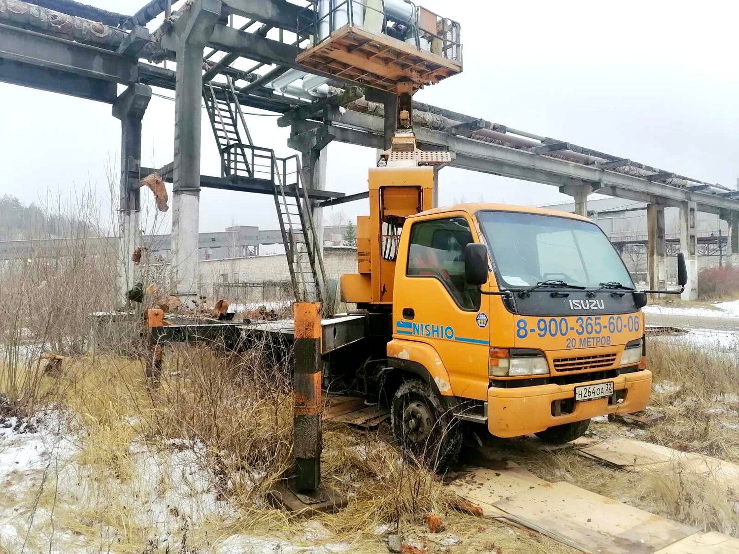 автовышка isuzu elf, автовышка isuzu, манипулятор isuzu, грузовики и спецтехника, аренда спецтехники