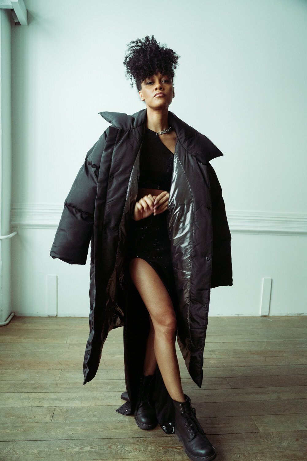 объемный пуховик, оверсайз пуховик, куртка оверсайз, женские пуховики, пуховик оверсайз женский