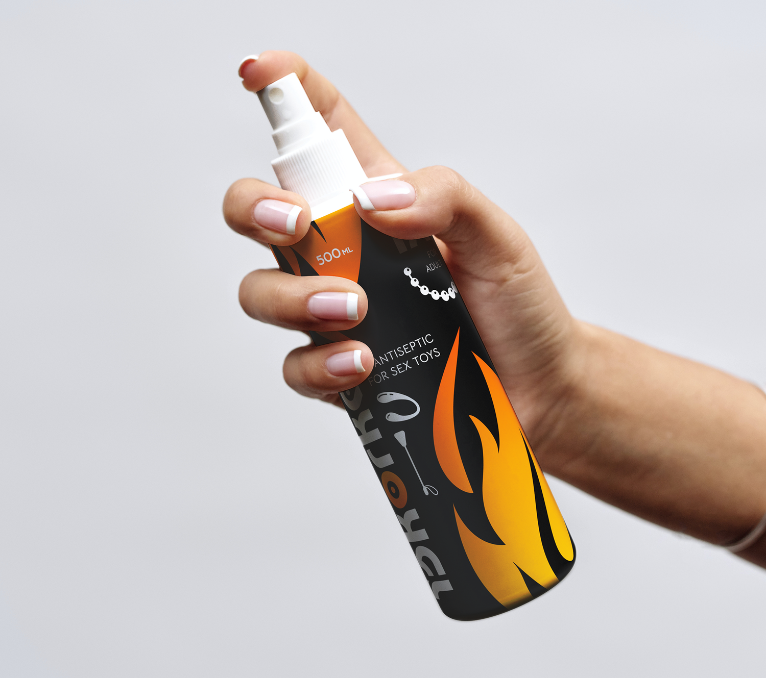 аэрозольная краска, баллончик, flame orange, спрей, аэрозольная краска flame orange 400 мл