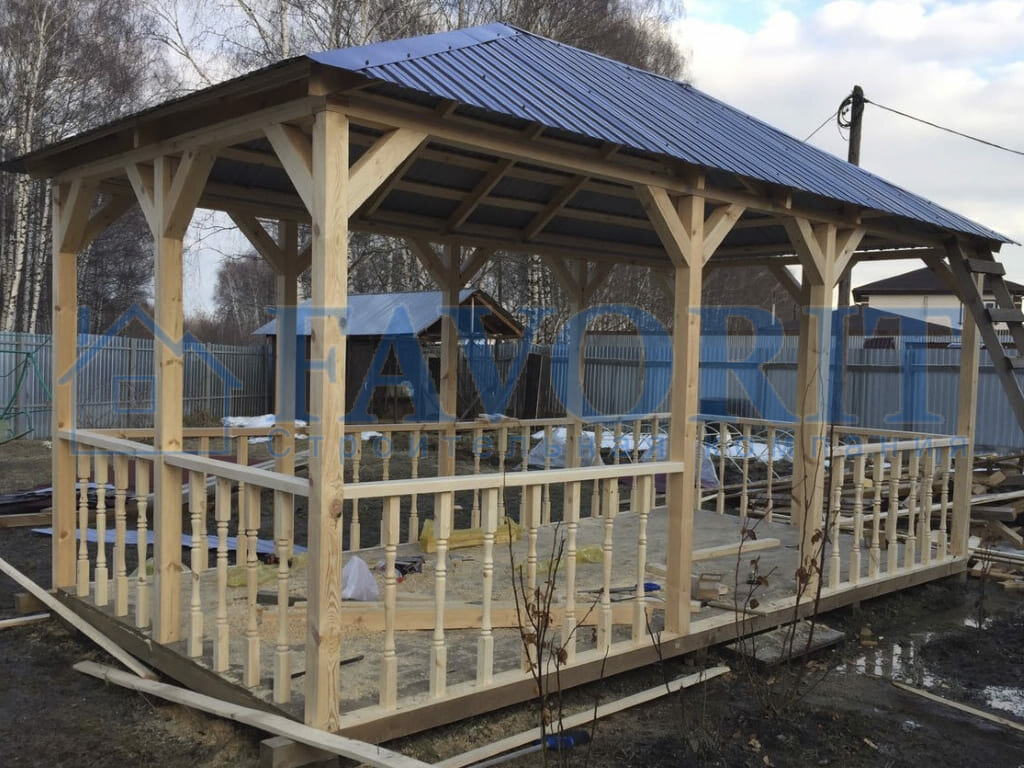 беседка, деревянная беседка, проект деревянной беседки, строительство беседки, деревянная беседка для дачи