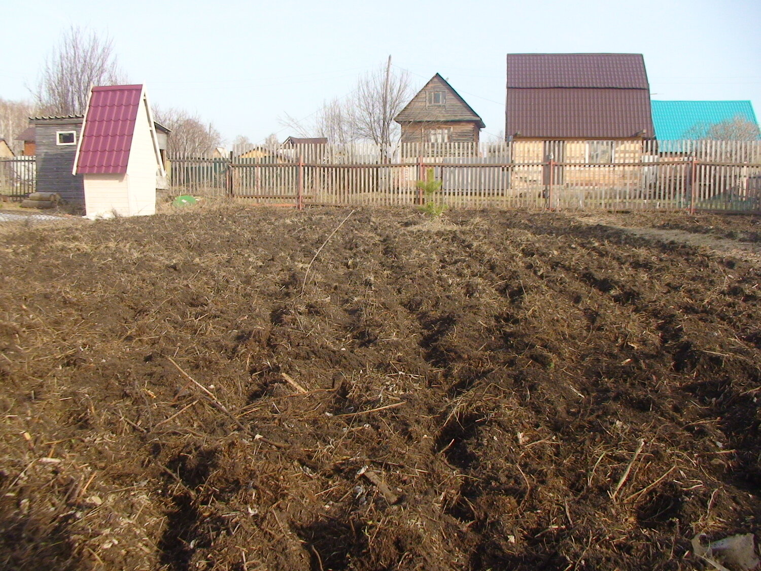 Перекапывание земли
