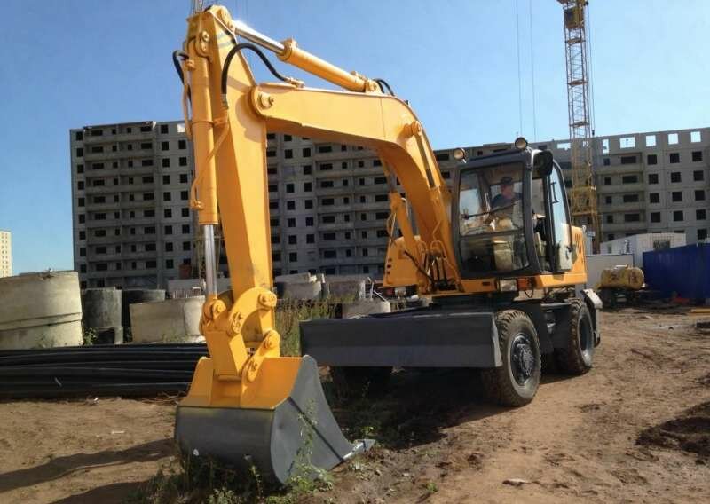 спецтехника экскаватор, экскаватор полноповоротный колесный jcb 200, экскаватор, экскаватор колесный катерпиллер 320, твэкс ек-14
