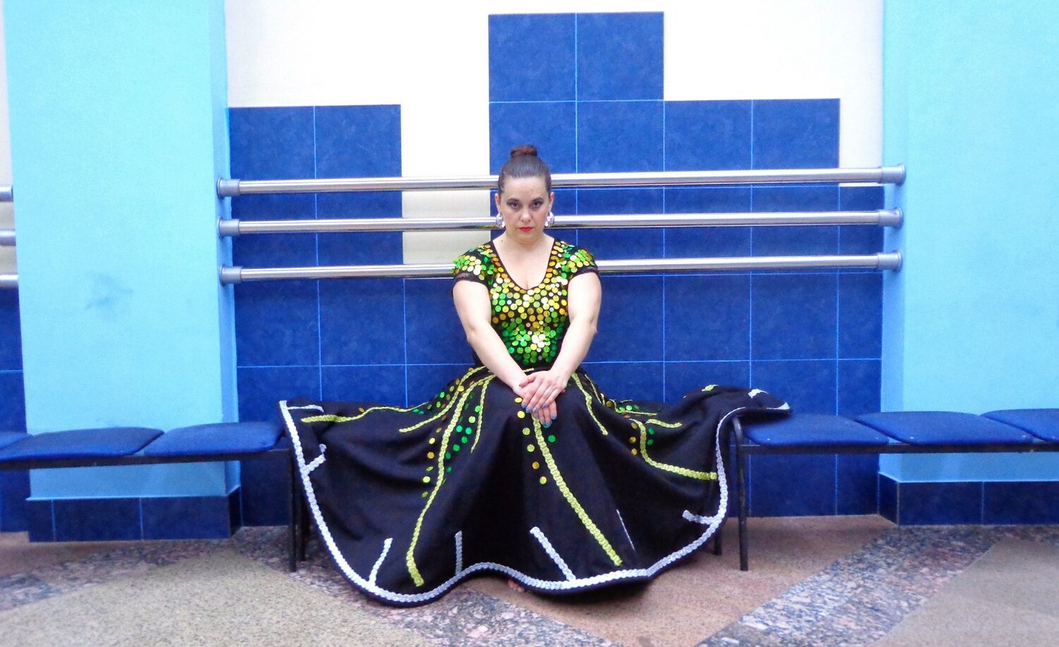 женщина, танец, люди, народный костюм, костюм