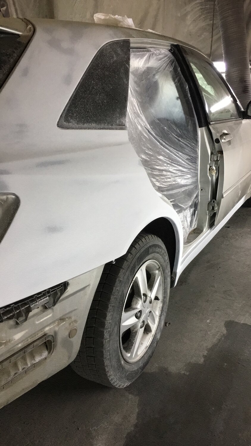автомобиль, авто, покраска, кузов, ржавчина на арке машина