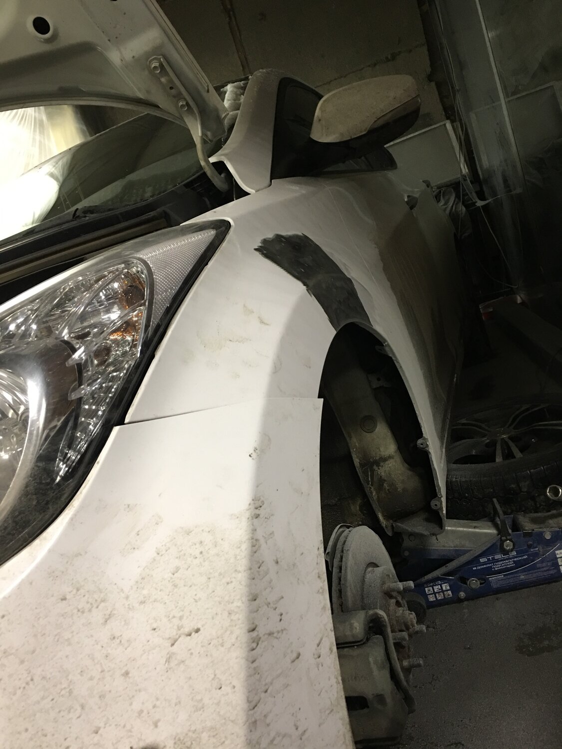 авто, автомобиль, расширение задних арок марк 2 90, замена крыла на пежо 307, кузов