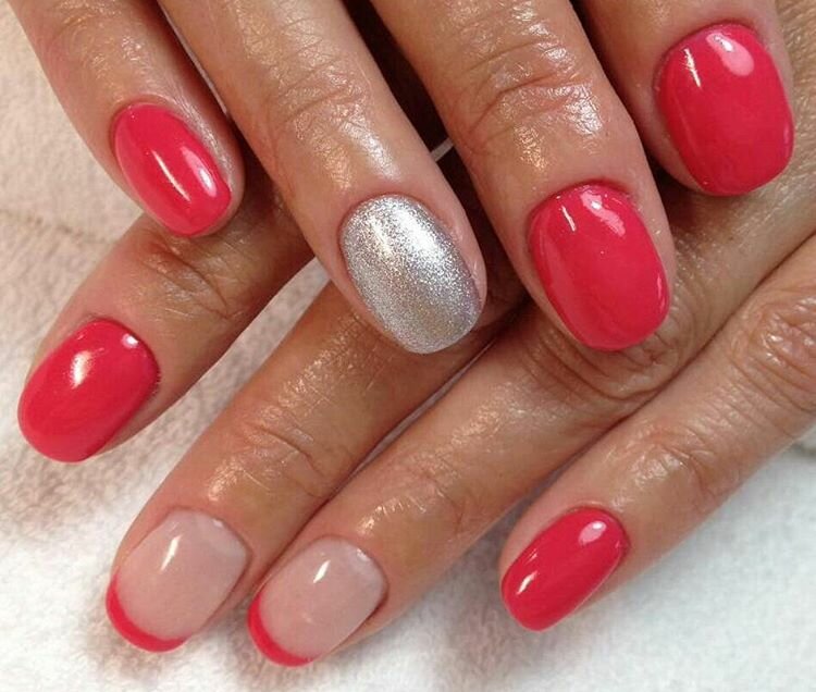 гель лак, гельлак оо8, ногти, маникюры, cnd shellac hot chilis