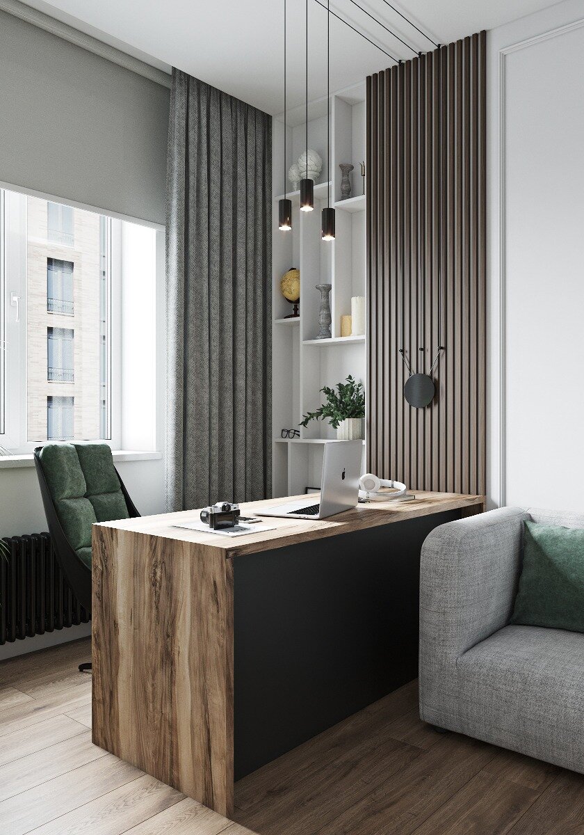 дизайн интерьера, интерьер, дизайн квартир, интерьер квартиры 63 кв.м, интерьер однокомнатной студии