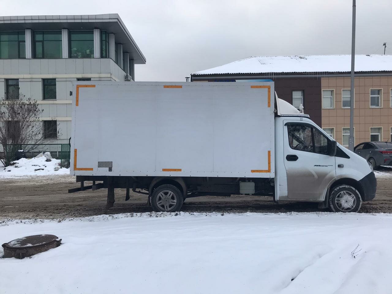 автомобиль, газель некст изотермический фургон с полным приводом, авто, автофургон на базе газ-а21r22 газель некст, передвижной фап газель некст