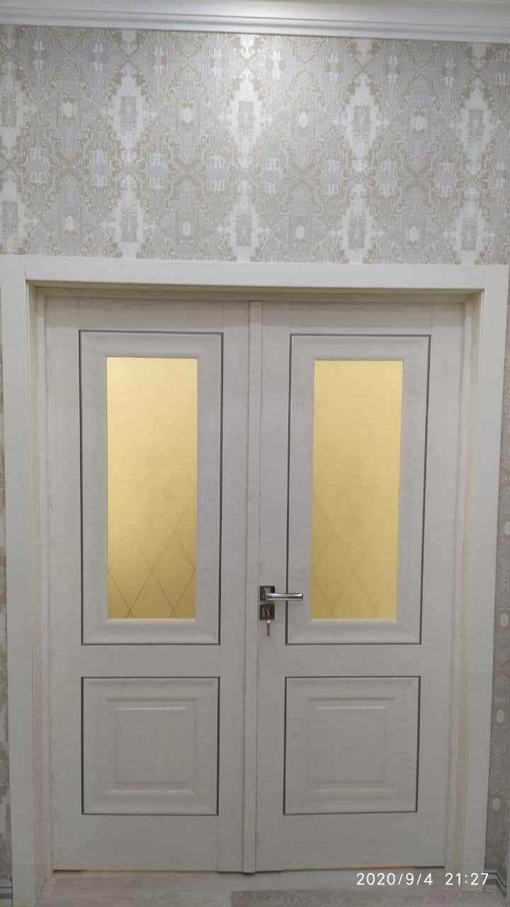 межкомнатная дверь классика, дверь классик, двери двери, двери со стеклом, установленные межкомнатные двери