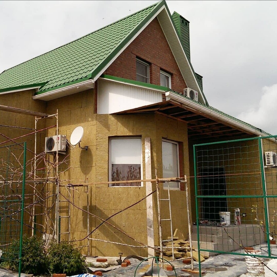 Утепление фасадов