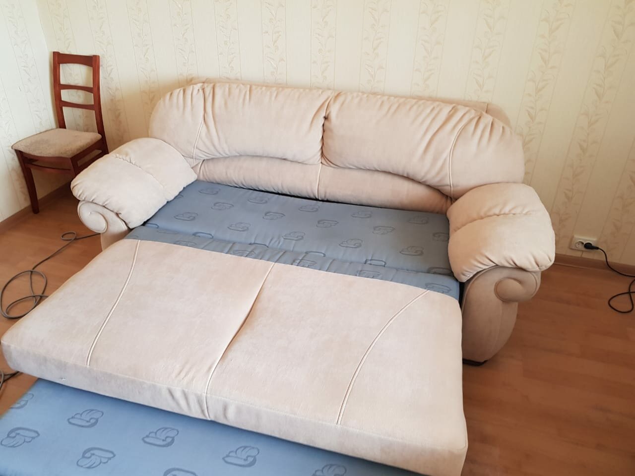 диван, диван кровать, диван и кресла, мягкая мебель, финский кожаный диван раскладной