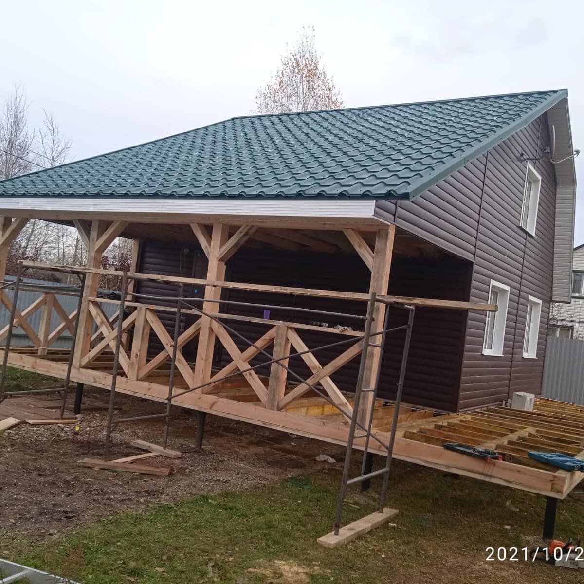 пристрой террасы к бане, беседки пристроенные к бане, беседка 3.5 на 4, беседка, веранда