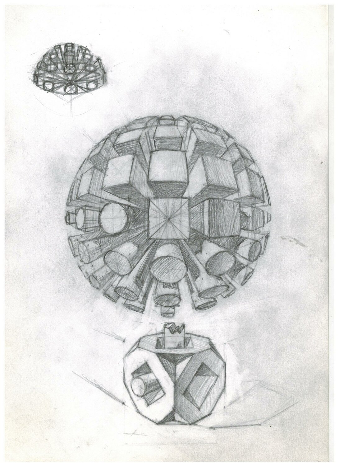 Занятие с репетитором по основам перспективы