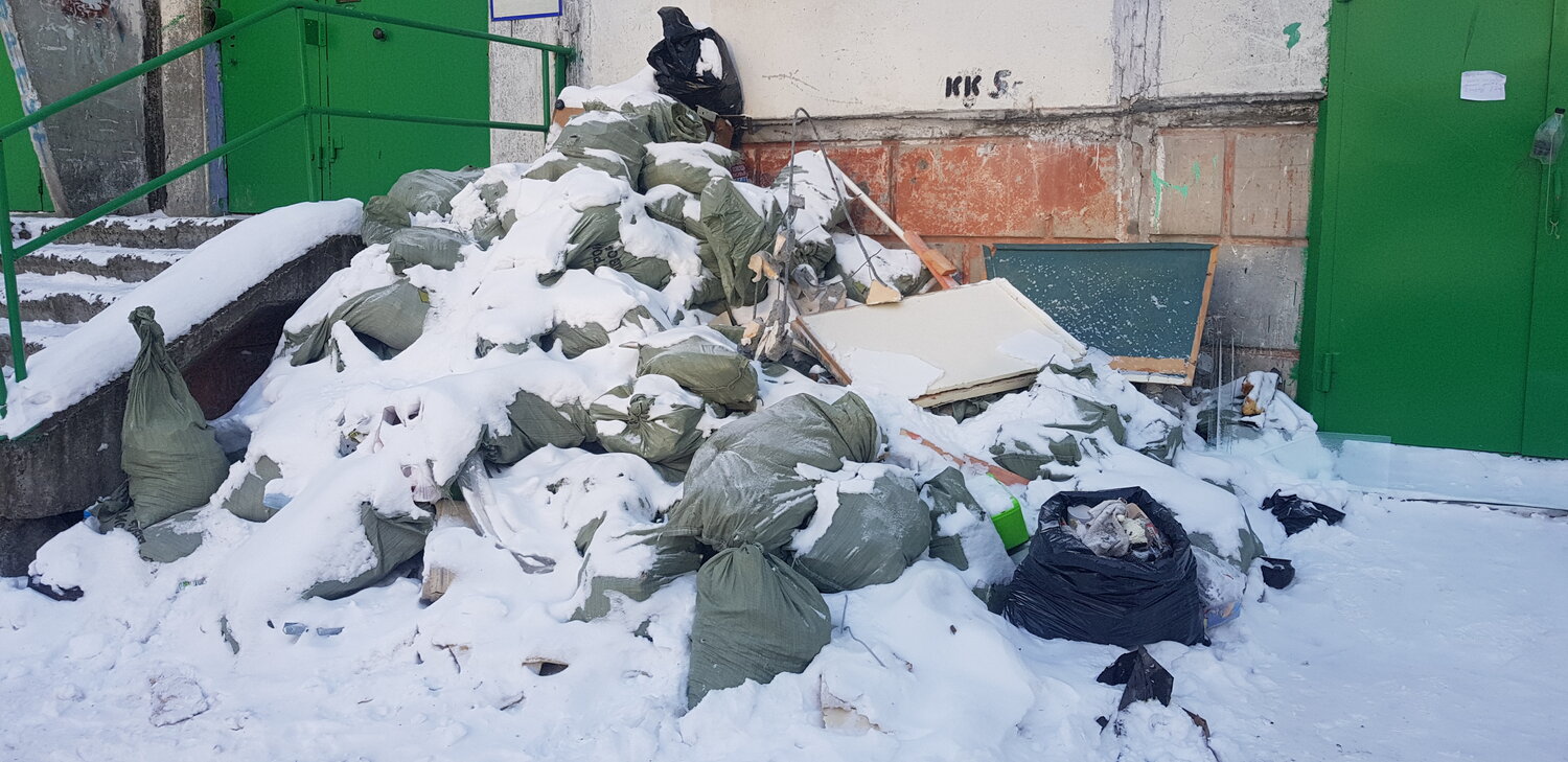 Вывоз строительного мусора